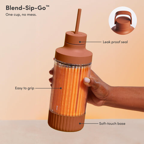BEAST Mighty 850 Plus spill-proof lid and straw cap for on-the-go.