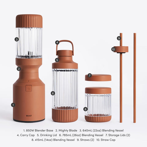 BEAST Mighty 850 Plus versatile blender for dressings and dips.