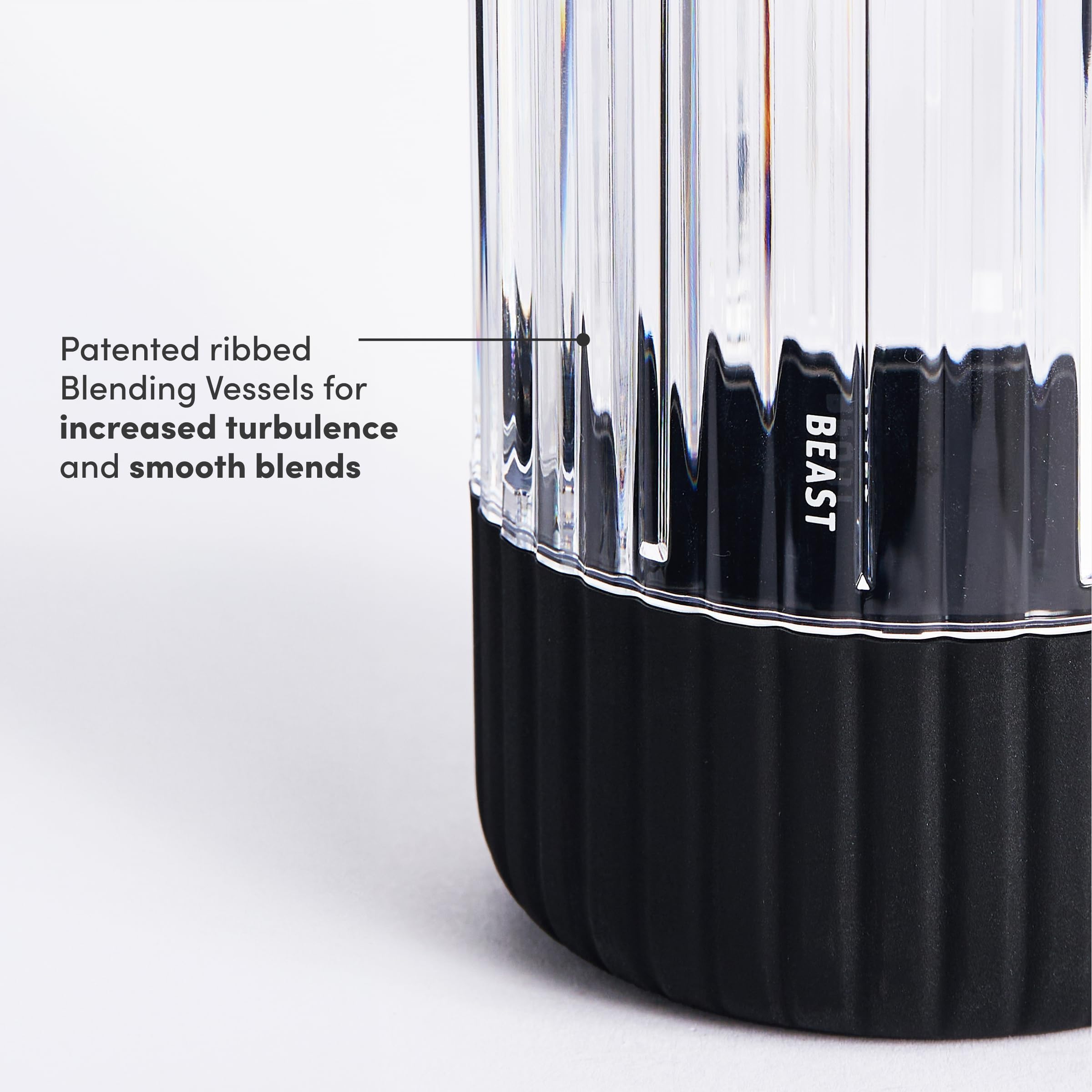 BEAST Mighty 850 spill-proof lids for mess-free blending and sharing