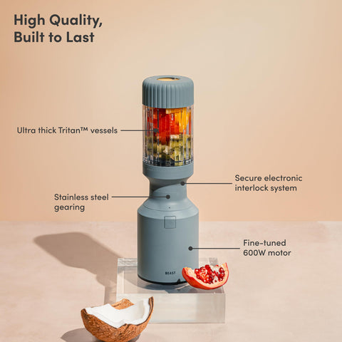 BEAST Mini Blender Plus compact footprint ideal for small kitchens