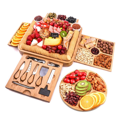 BEAUPLUS round tray included for flexible display and transfer.