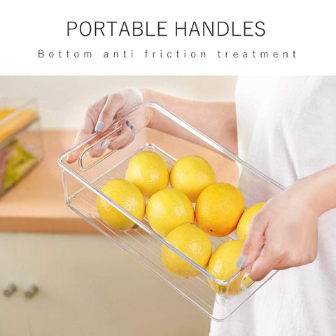 Beauty Cottage freezer organizer bin keeps small items accessible and tidy.