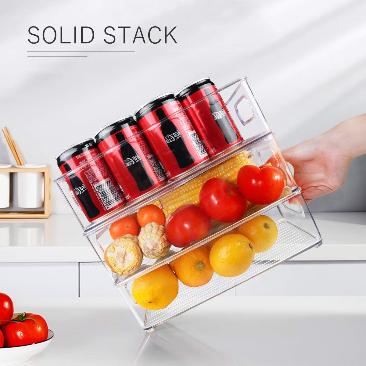 Beauty Cottage pantry shelf organizers reduce clutter and simplify meal prep.