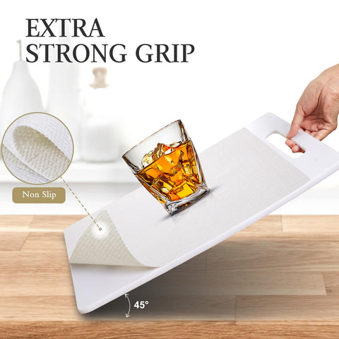 Beautysaid drawer liner white providing gentle grip to prevent sliding