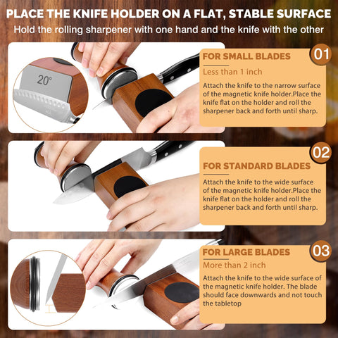 BEAYFILY replaceable discs kit featuring diamond and ceramic discs for edge care.