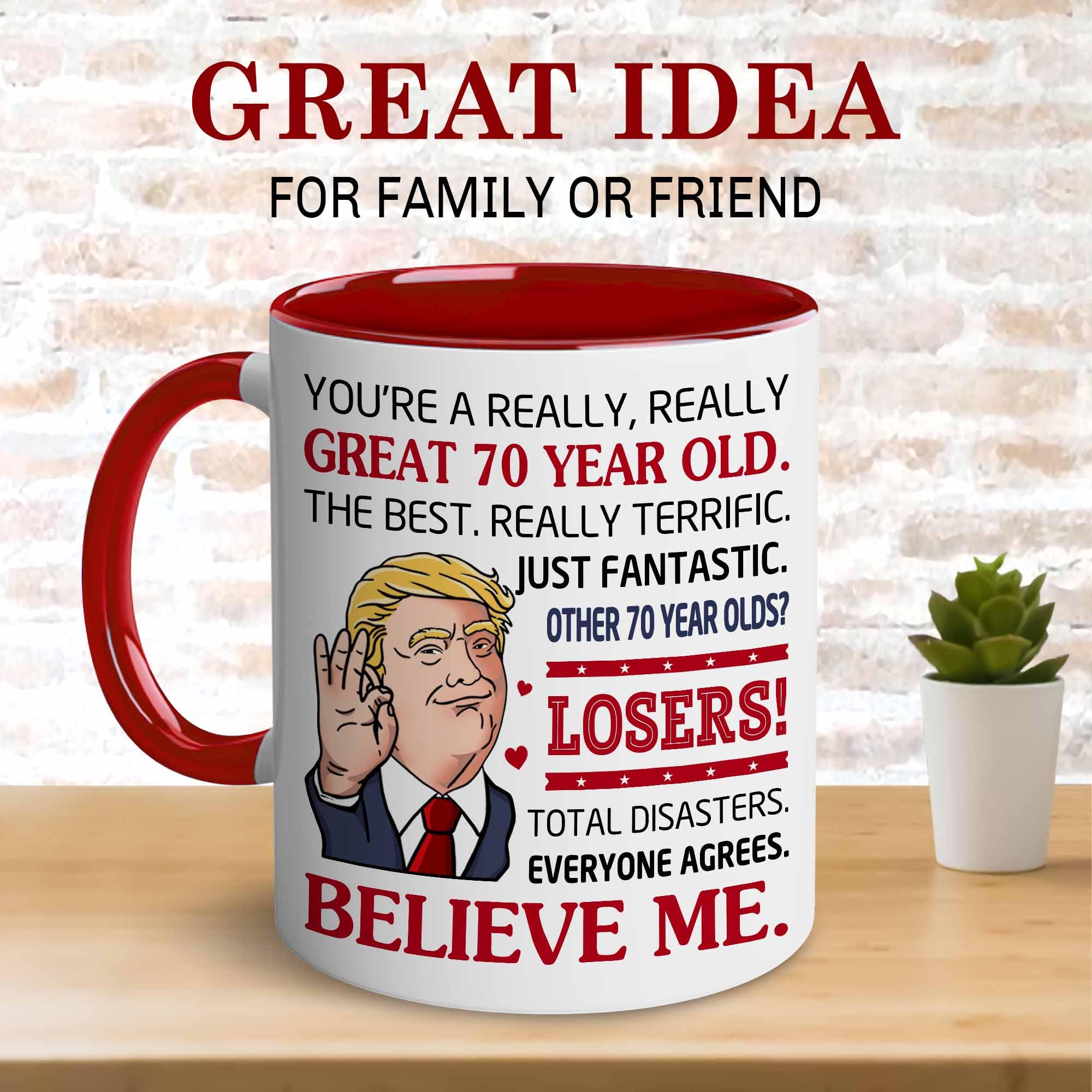 BECHUSKY 1956 theme graphics on a sturdy mug for thoughtful gifts