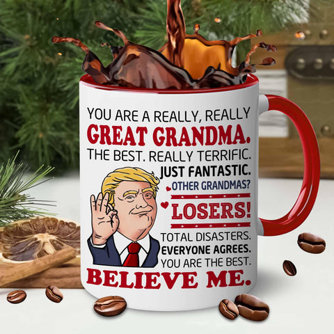 BECHUSKY grandma birthday mug, a warm keepsake.