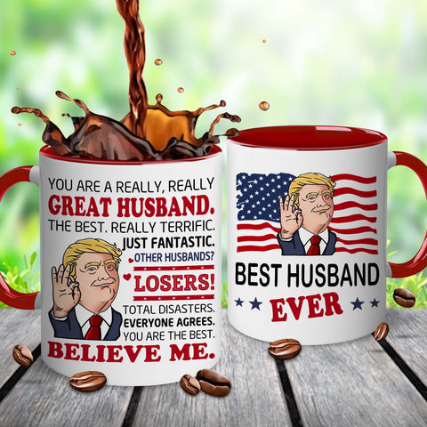 BECHUSKY huby gift mug ideal for tea or juice