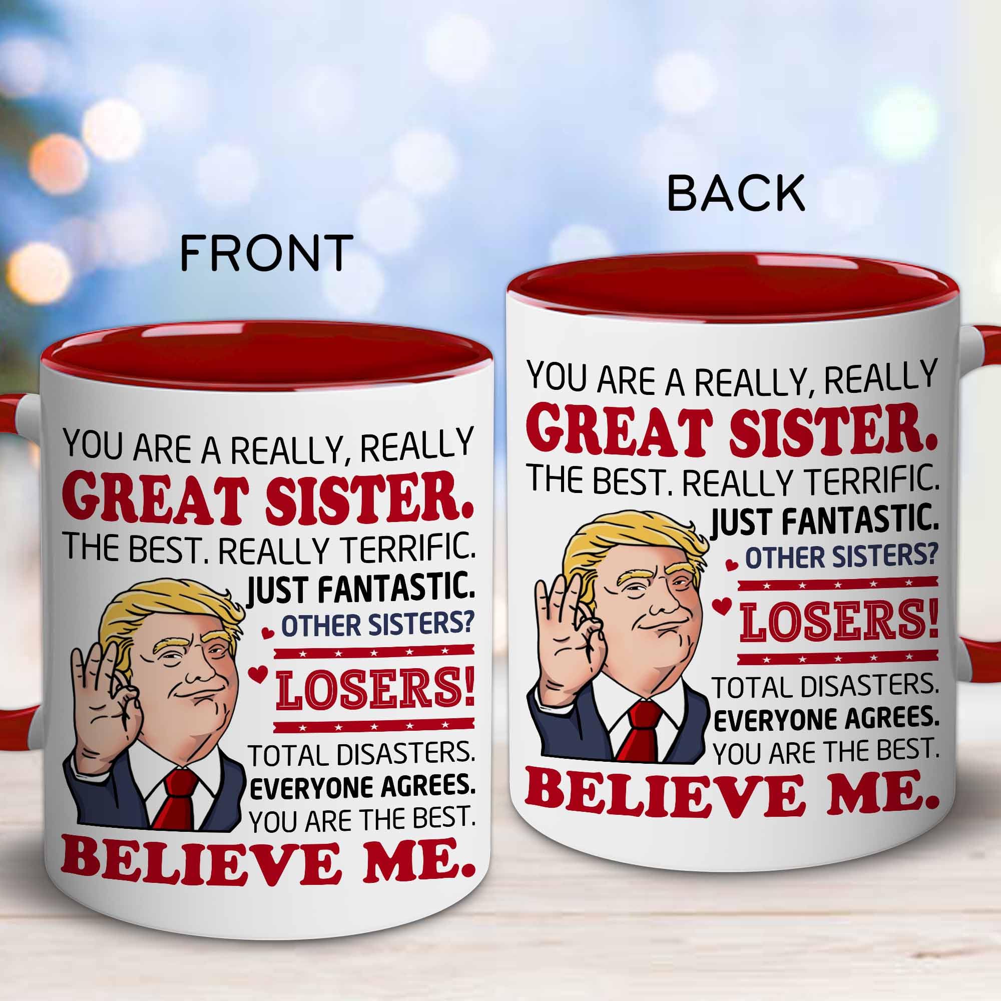 BECHUSKY sister mug unboxing, ready-to-gift presentation