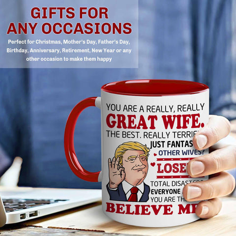 BECHUSKY Valentine mug highlighting durable microwave safe ceramic.