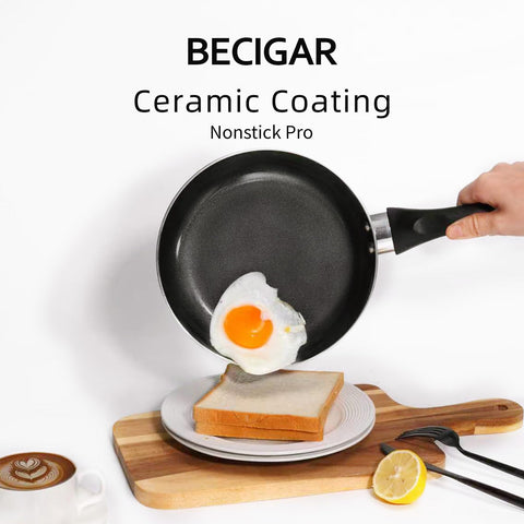 BECIGAR silicone shovel and ladle for easy stirring and serving