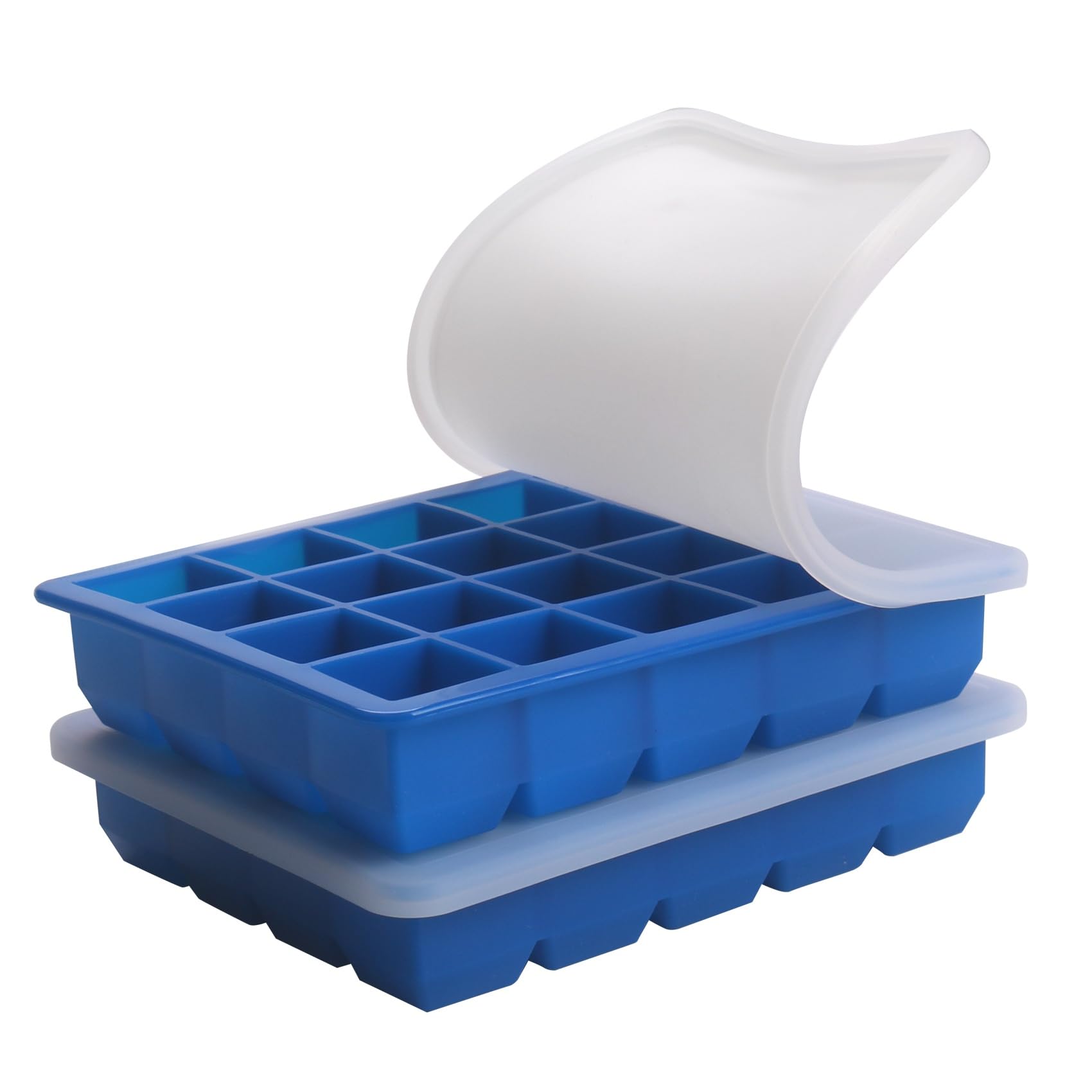 BECOKIT 1Tbsp blue freezer mold pack with easy-release design for quick unmolding