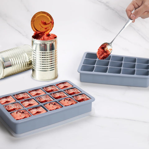BECOKIT easy-release silicone freezer mold in action makes removing blocks effortless