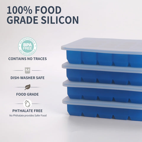 BECOKIT freezer tray demonstrates easy pop-out of frozen blocks