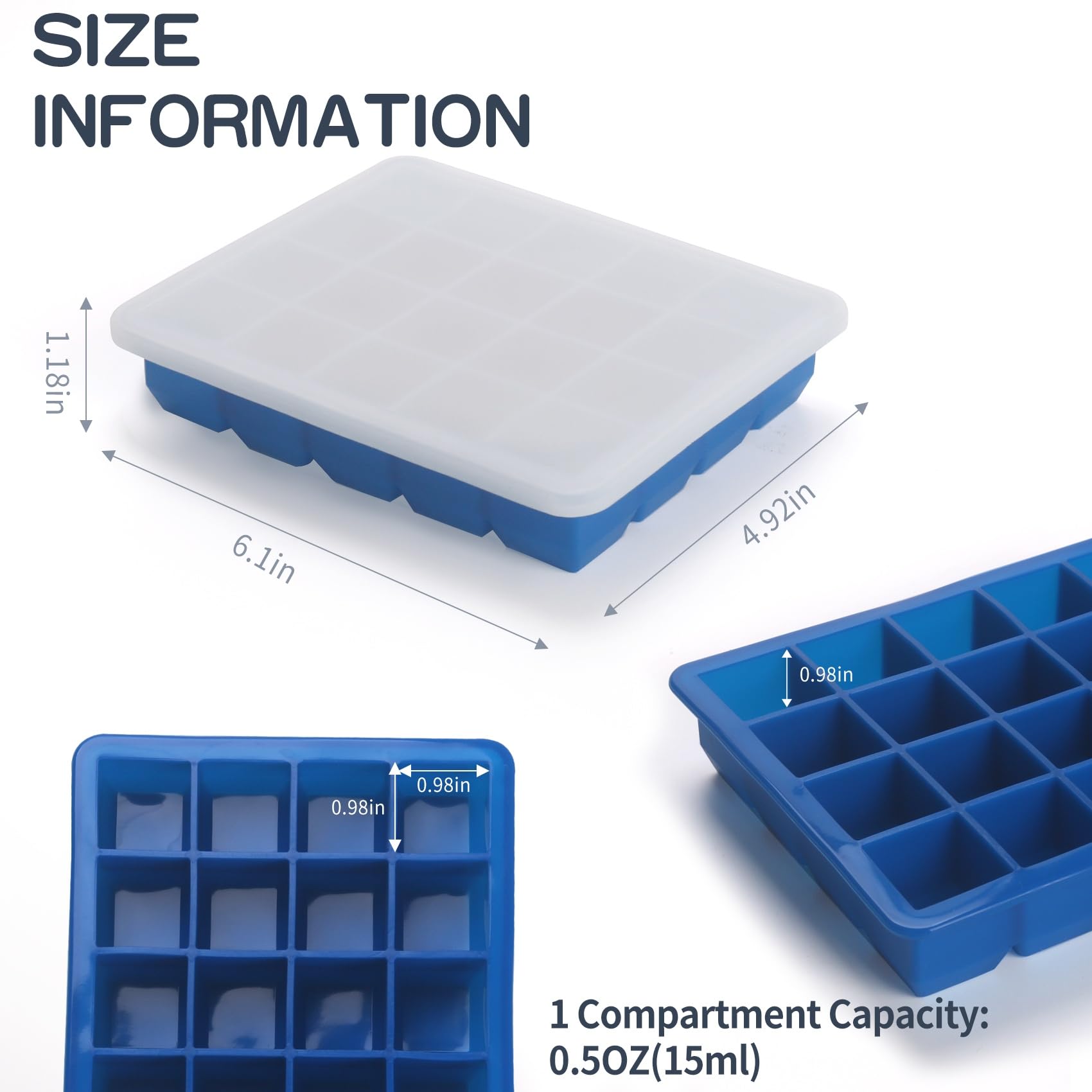 BECOKIT kitchen-friendly molds aid organization and meal prep