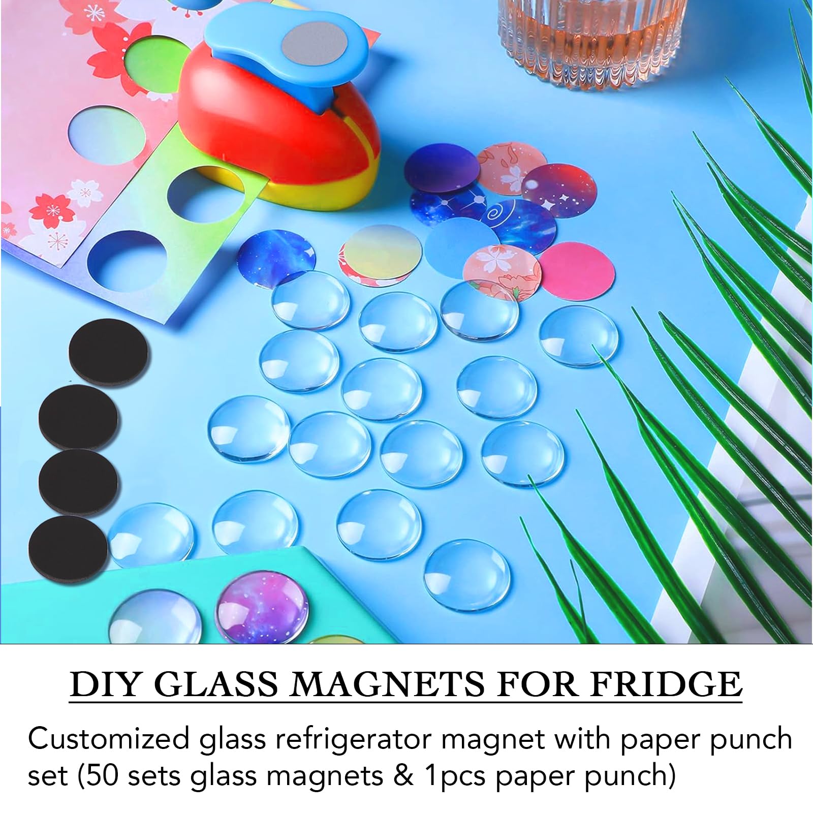 BEDARTIST Adhesive-backed magnets for easy, nail-free mounting.
