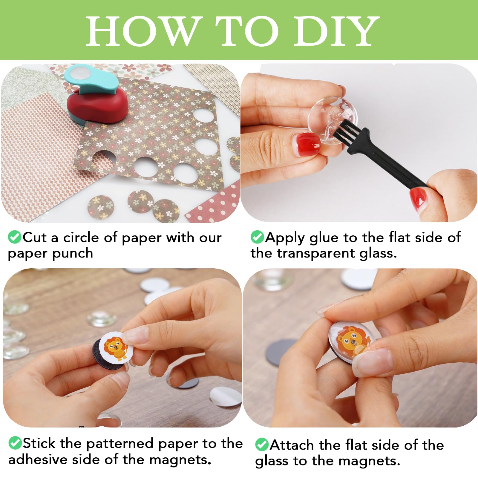 BEDARTIST DIY magnet projects ideas for fridge decor.
