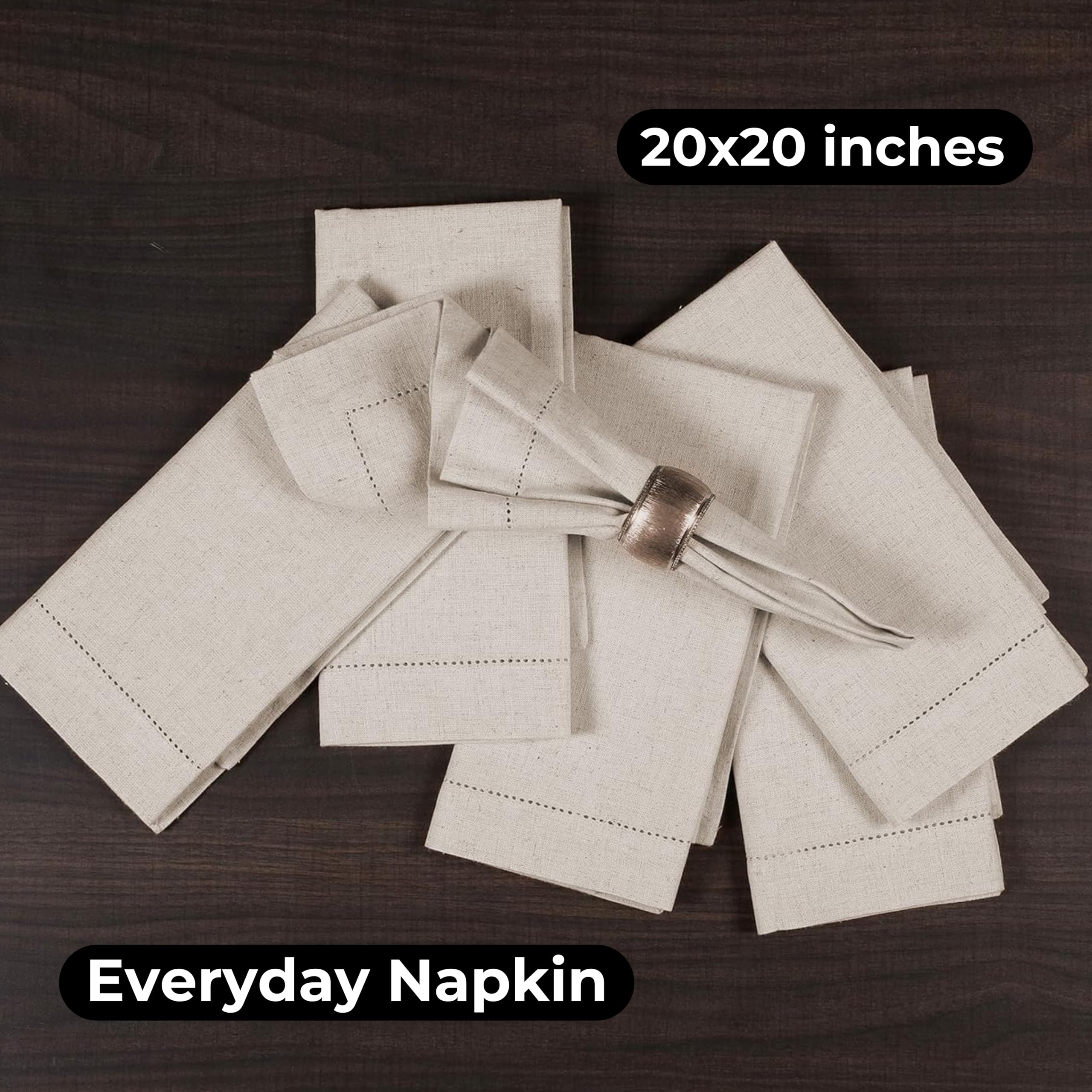 Bedding Craft machine washable napkins for easy care between gatherings