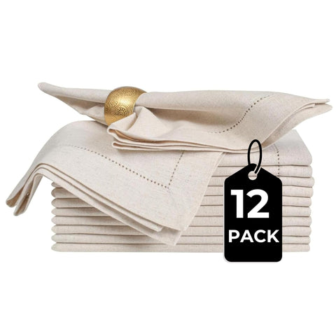 Bedding Craft napkins 20x20 folding close-up for elegant table setting