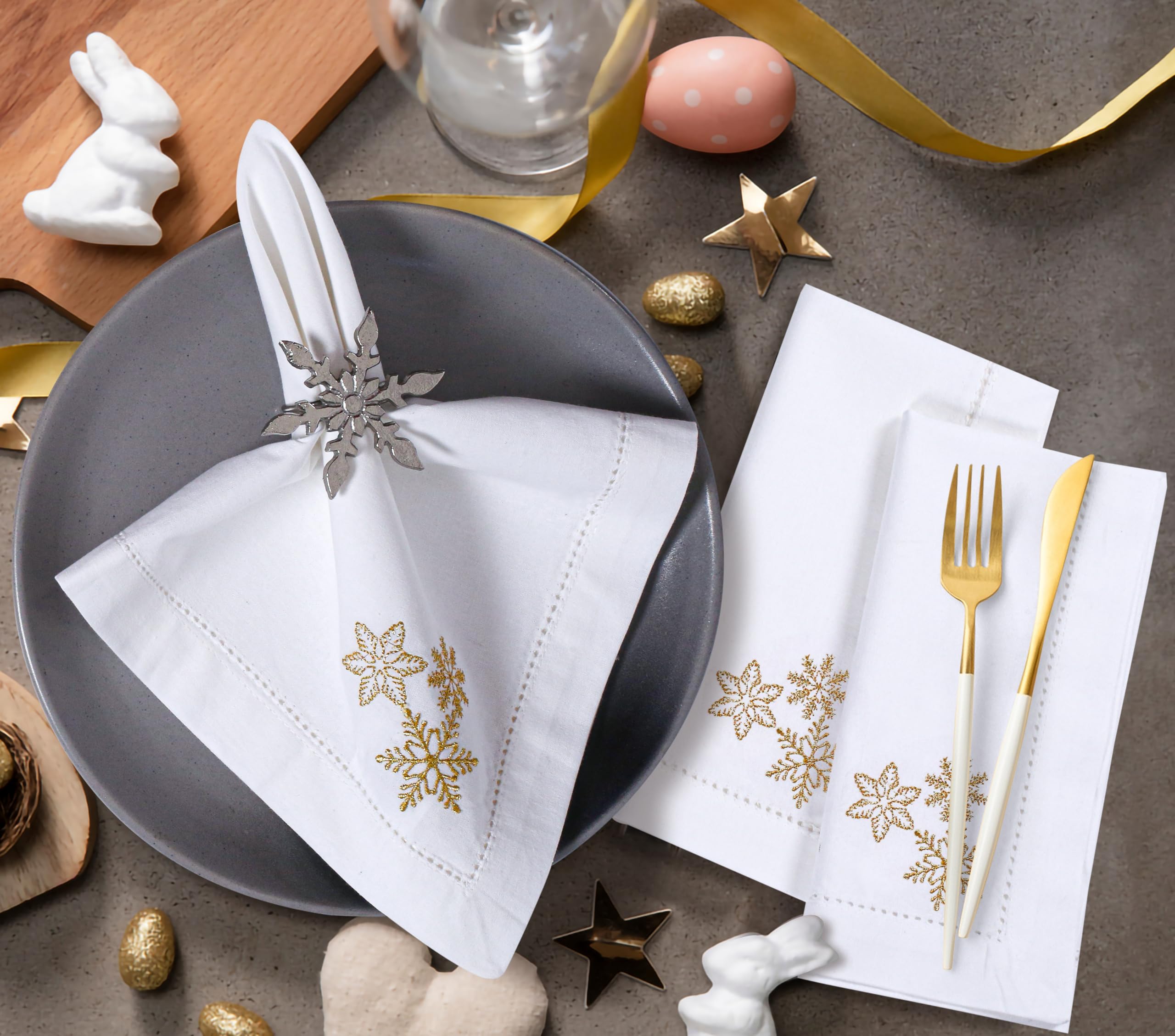 Bedding Craft reusable napkins support eco-friendly dining and lower waste.