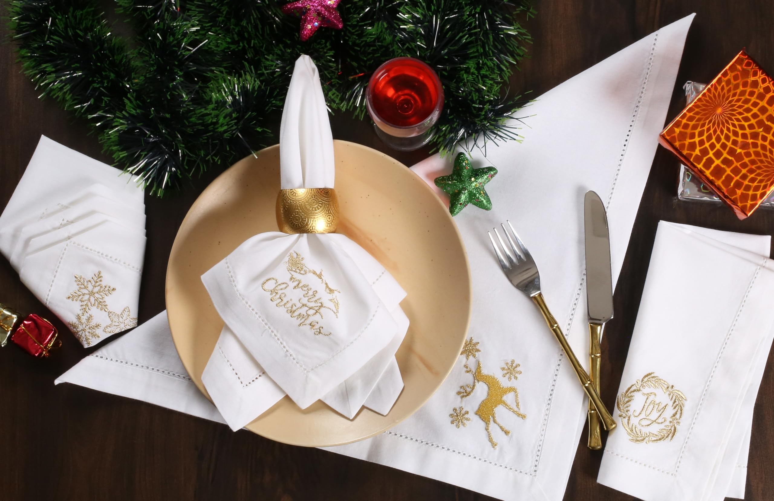 Bedding Craft napkins elevate both formal events and casual dinners.