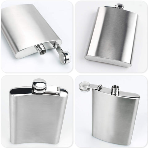 BEDEONE pocket-size flask fits easily in pocket or bag