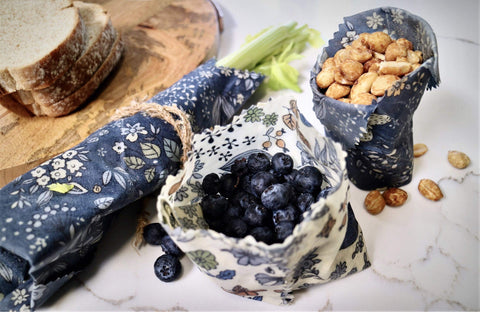 Bee Carefree beeswax bars replenish wraps for extended use.