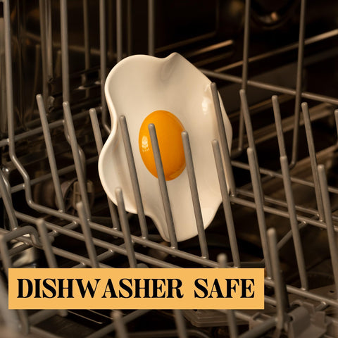 Bee! fried egg spoon rest makes a thoughtful housewarming gift