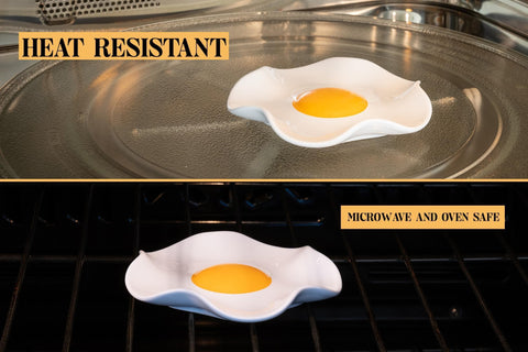 Bee! fried egg spoon rest complements rustic and modern decor
