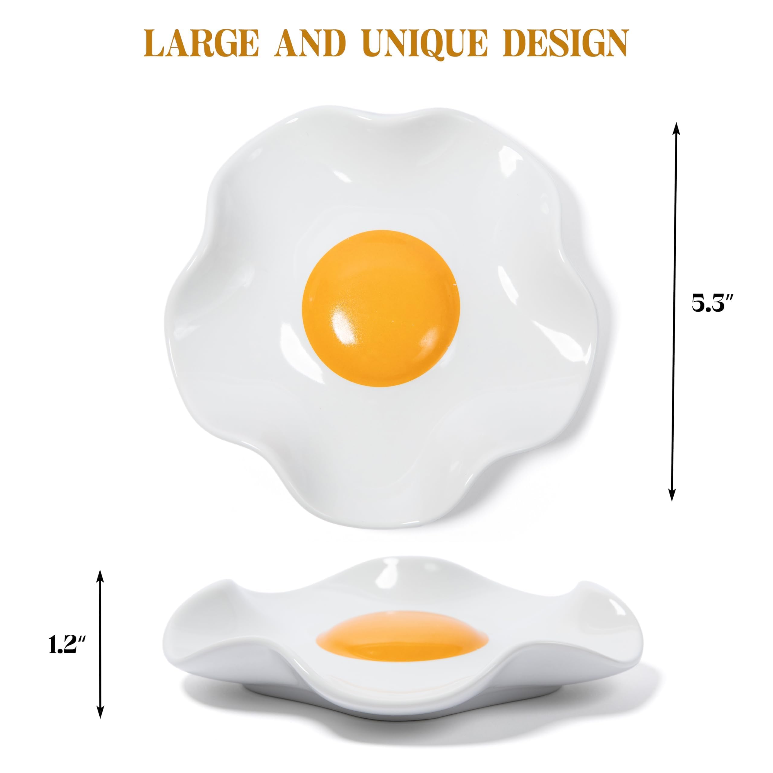 Bee! fried egg spoon rest on stovetop for organized cooking