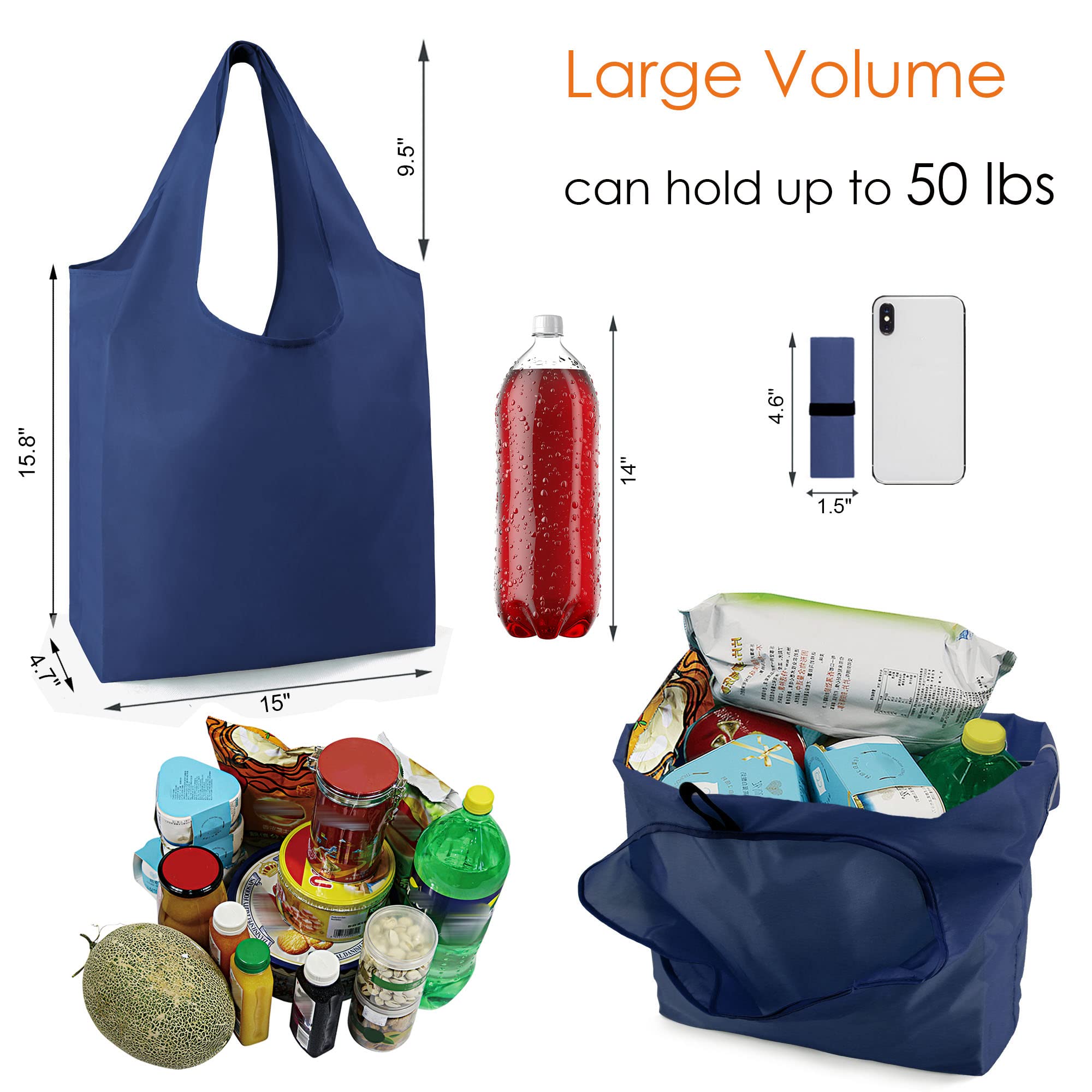 BeeGreen bags in use for groceries and bulky items to show practicality.