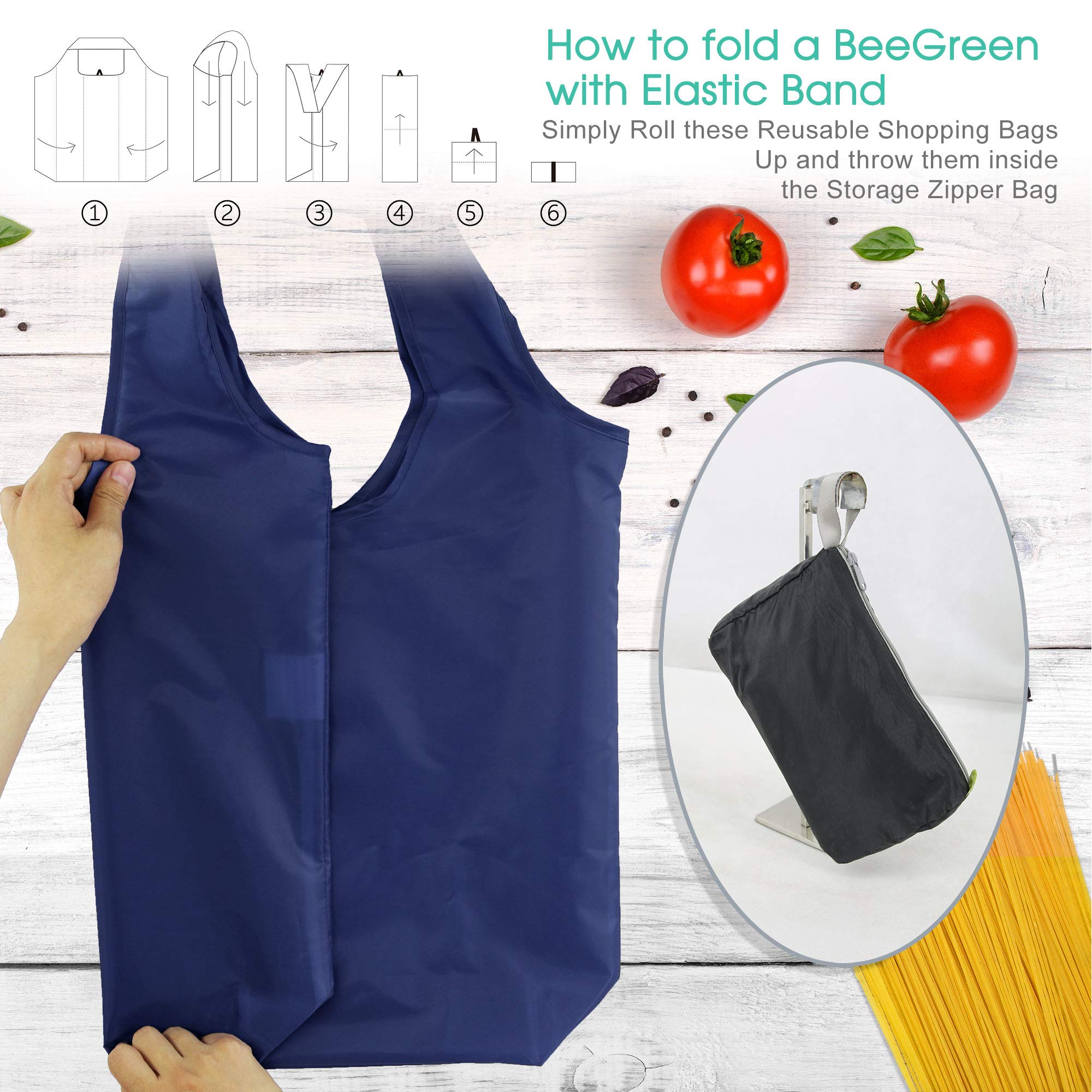 BeeGreen heavy-duty bags with reinforced seams built for daily use.