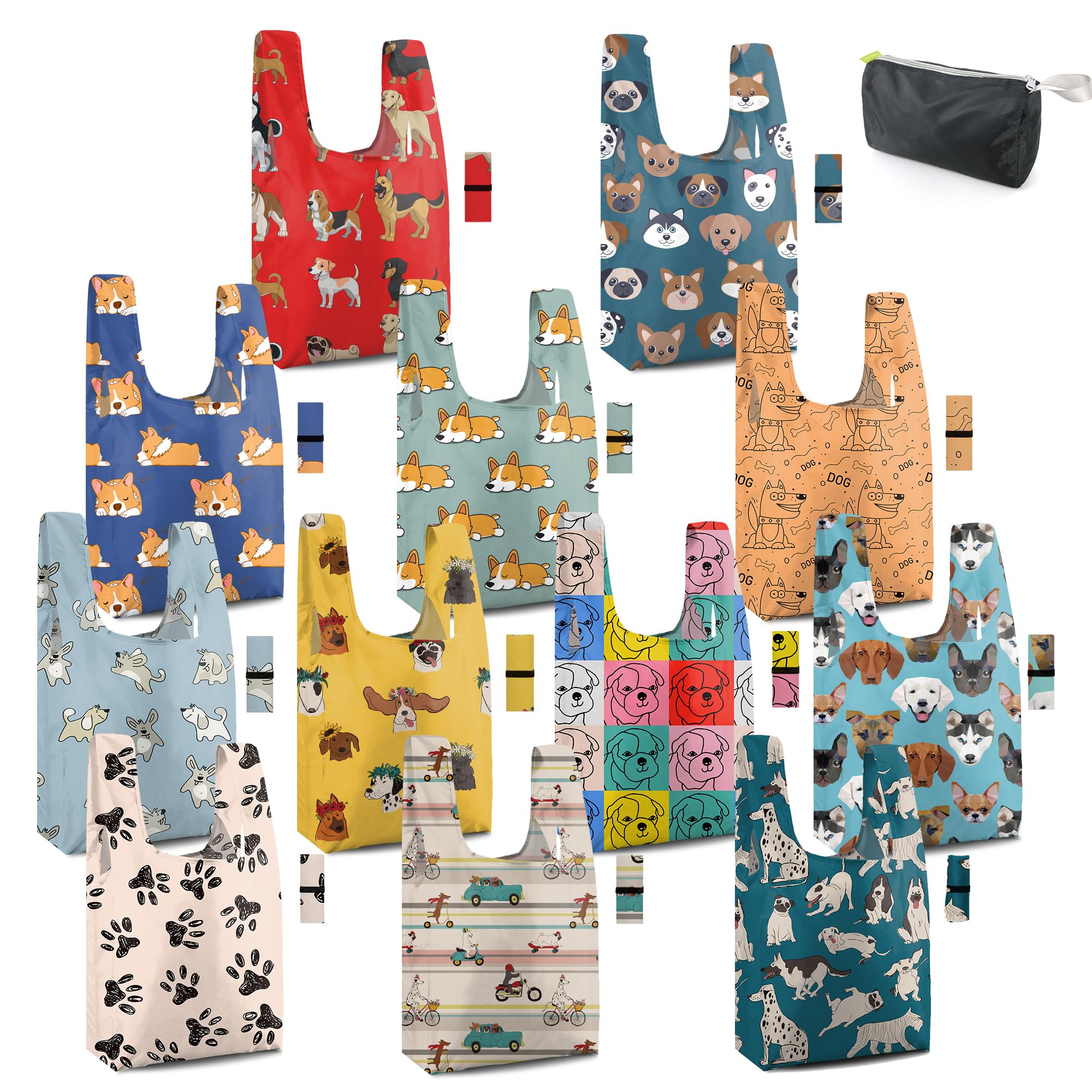 BeeGreen Animal Tote with heavy-duty design for 50+ lb groceries
