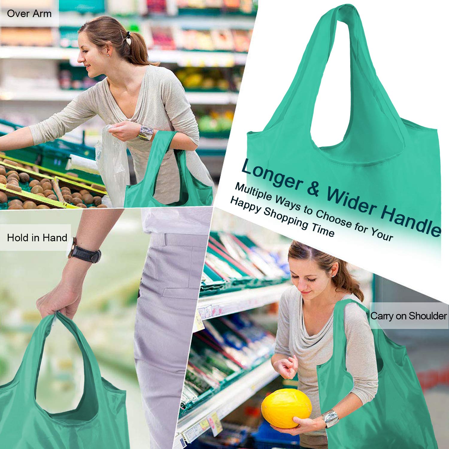 BeeGreen machine-washable totes stay clean after messy shopping trips and outdoor outings.