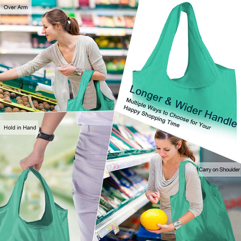 BeeGreen machine-washable totes stay clean after messy shopping trips and outdoor outings.