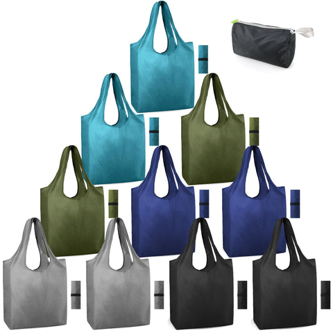 BeeGreen DIY bags folded compactly for on-the-go grocery trips