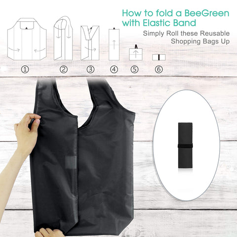BeeGreen machine-washable bags easy to clean after spills or messy groceries
