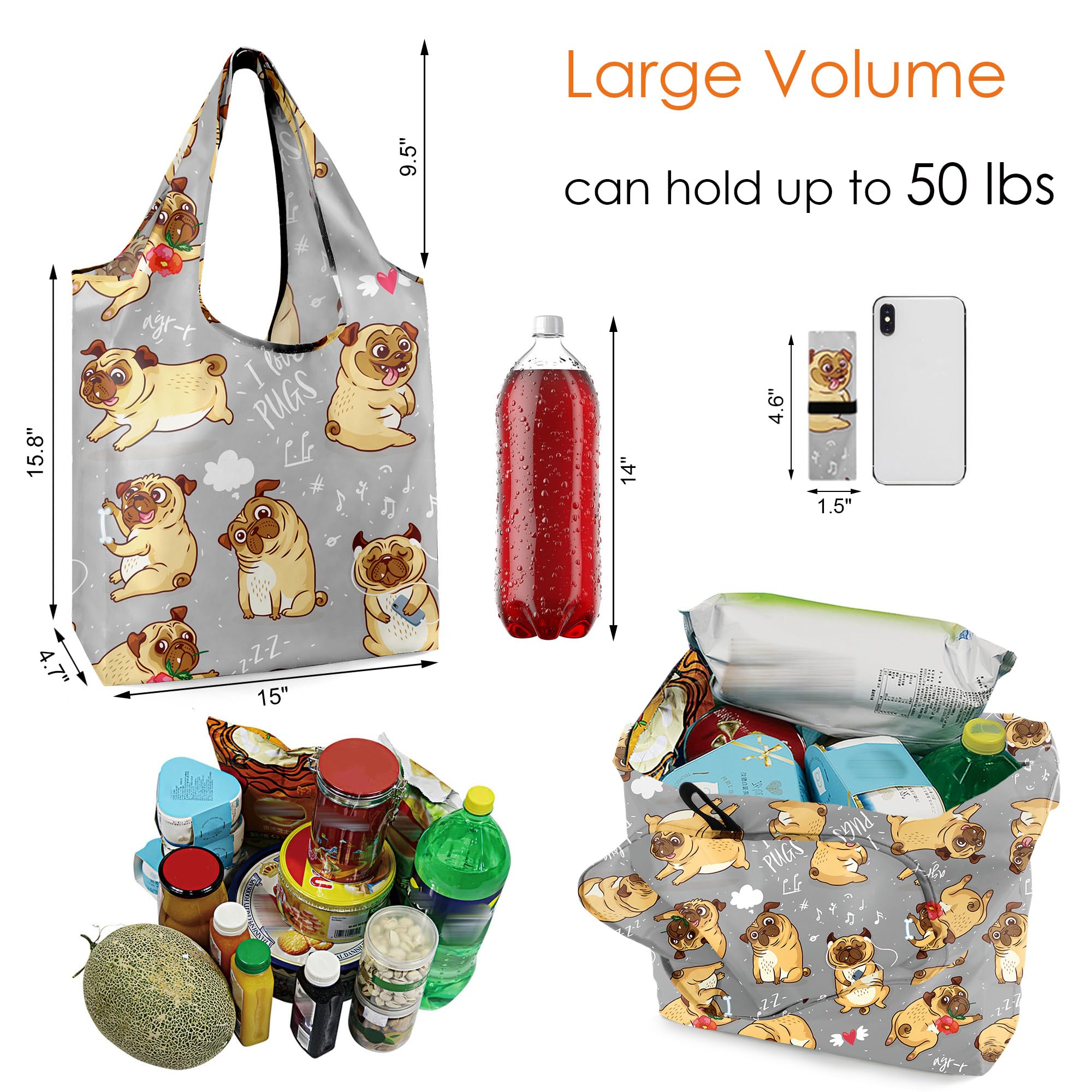 BeeGreen dog lovers bags with shepherd-collie pattern for stylish shopping and gifting.