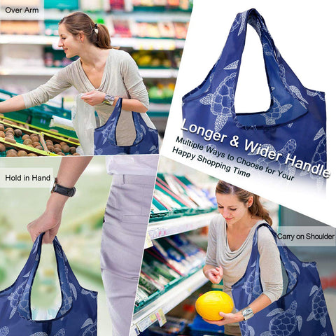 BeeGreen dragonfly-turtle pattern tote, eco-friendly daily companion