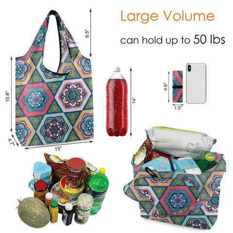 BeeGreen extra-large tote holds 50 lbs for heavy loads.
