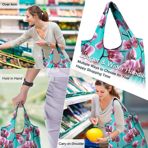BeeGreen machine-washable tote with cheerful floral design for daily use.