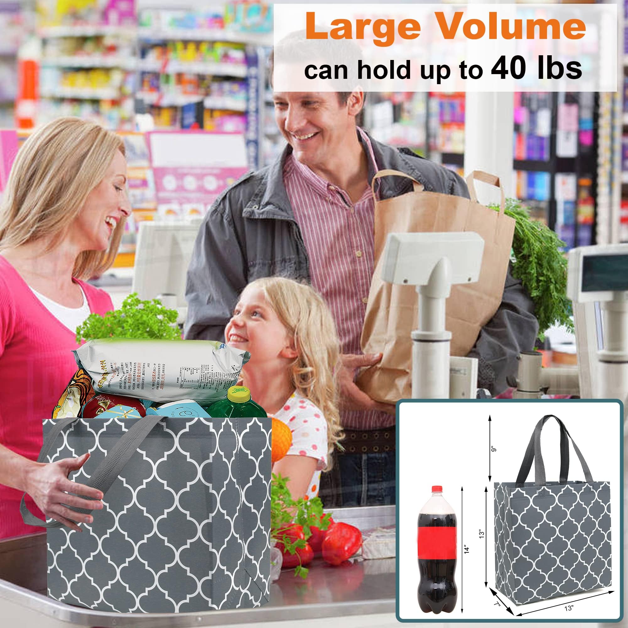 BeeGreen foldable bags easily fold for compact carry in bag