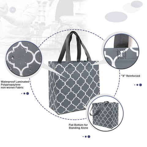BeeGreen foldable bags offer large capacity for groceries and trips