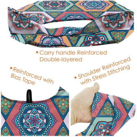 BeeGreen foldable tote rolls compactly for travel and storage.
