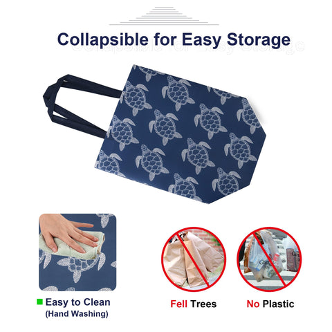 BeeGreen foldable tote bag compact design fits in a purse or car