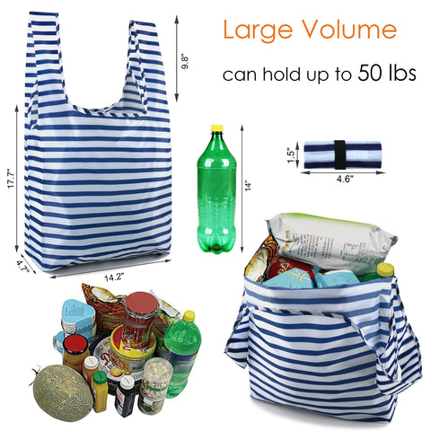 BeeGreen heavy-duty polyester bags provide durable grocery carry for everyday errands.