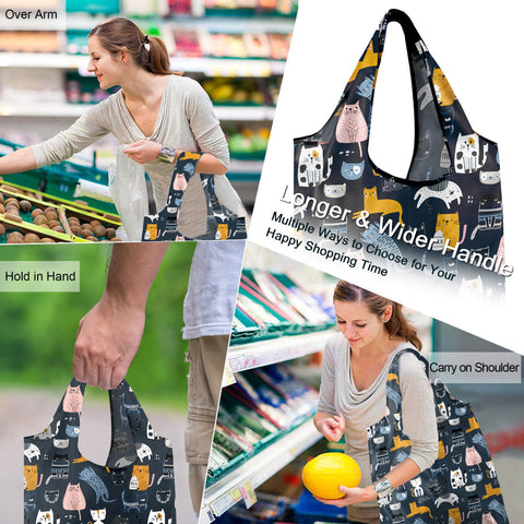 BeeGreen machine-washable grocery bags stay fresh after shopping.