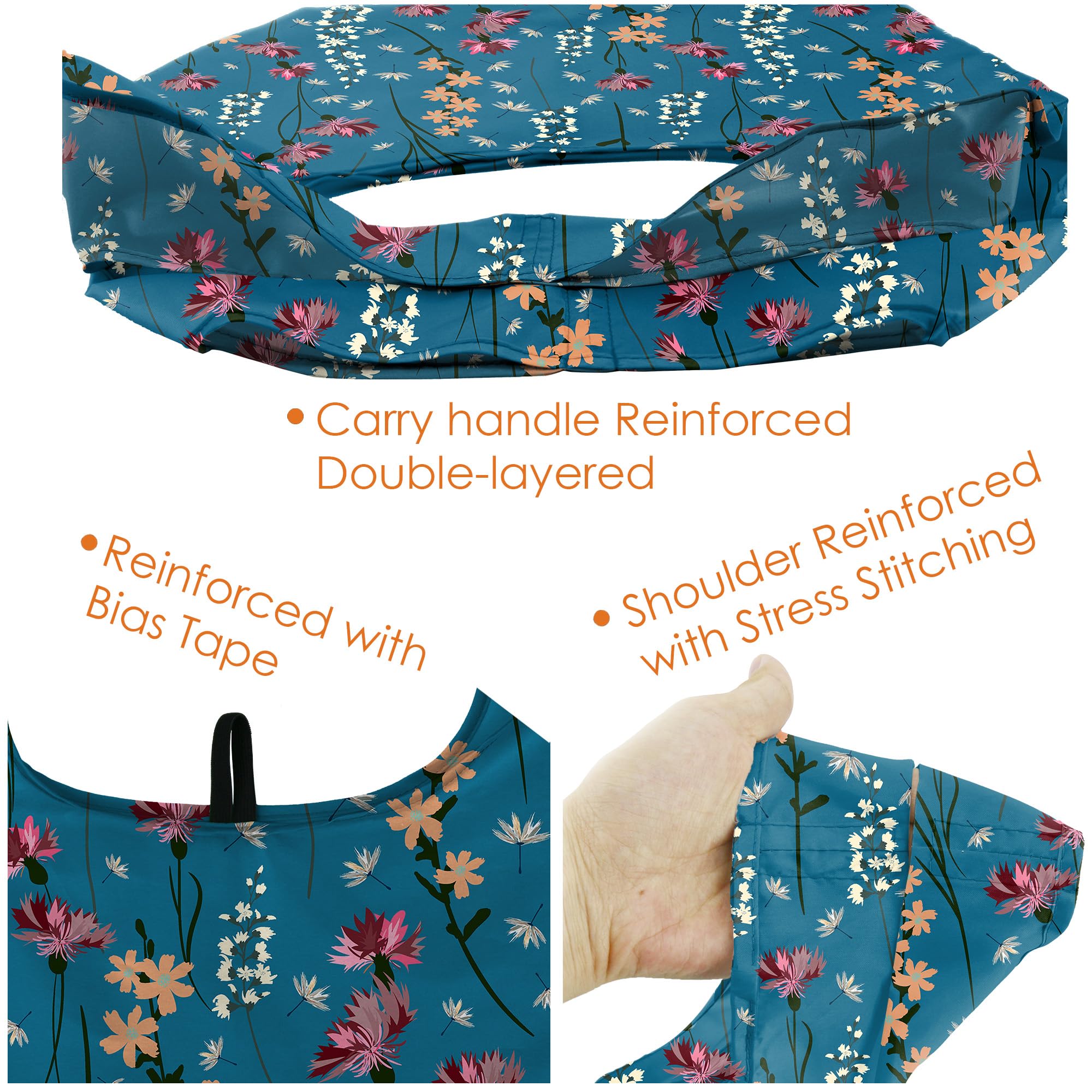BeeGreen machine washable tote for easy cleaning after heavy shopping