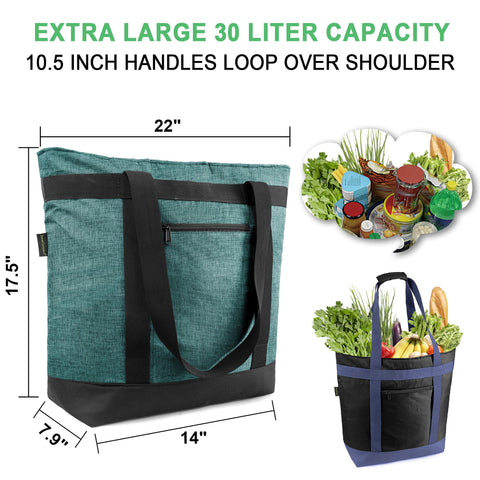 BeeGreen cooler includes pockets for small essentials.