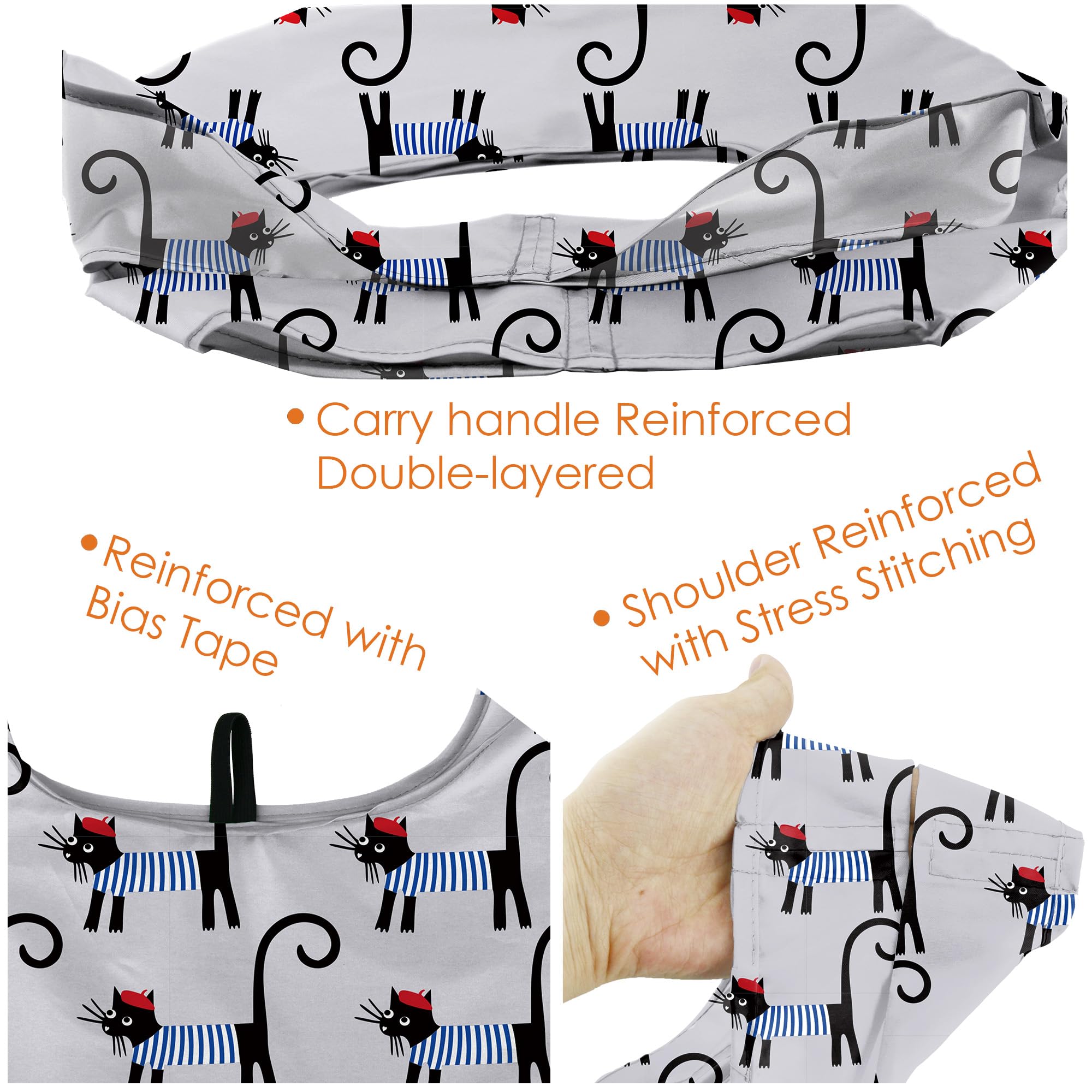 BeeGreen reinforced seams highlight durability for heavy items